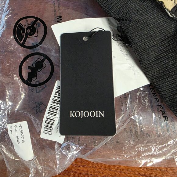 KoJooin Leopard Flowing Ribbed Soft Tunic Top New with Tags Size Large - Picture 8 of 12